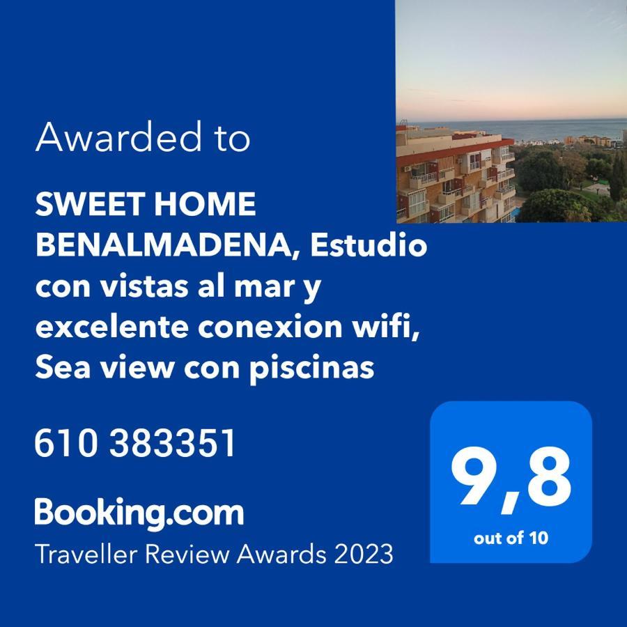 Sweet Home Benalmadena, Estudio Con Vistas Al Mar Y Excelente Conexion Wifi, Para No Fumadores, Con Piscinas, Sea Views, With Swimming Pools, Completely Renovated, Ideal For Older People, Bright With Morning Sun, No Smoking Dış mekan fotoğraf